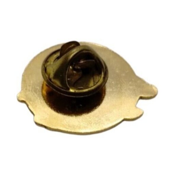 Sea Life Orca Killer Whales Jumping Enamel Label Hat Pin Vintage Ocean - Picture 2 of 3